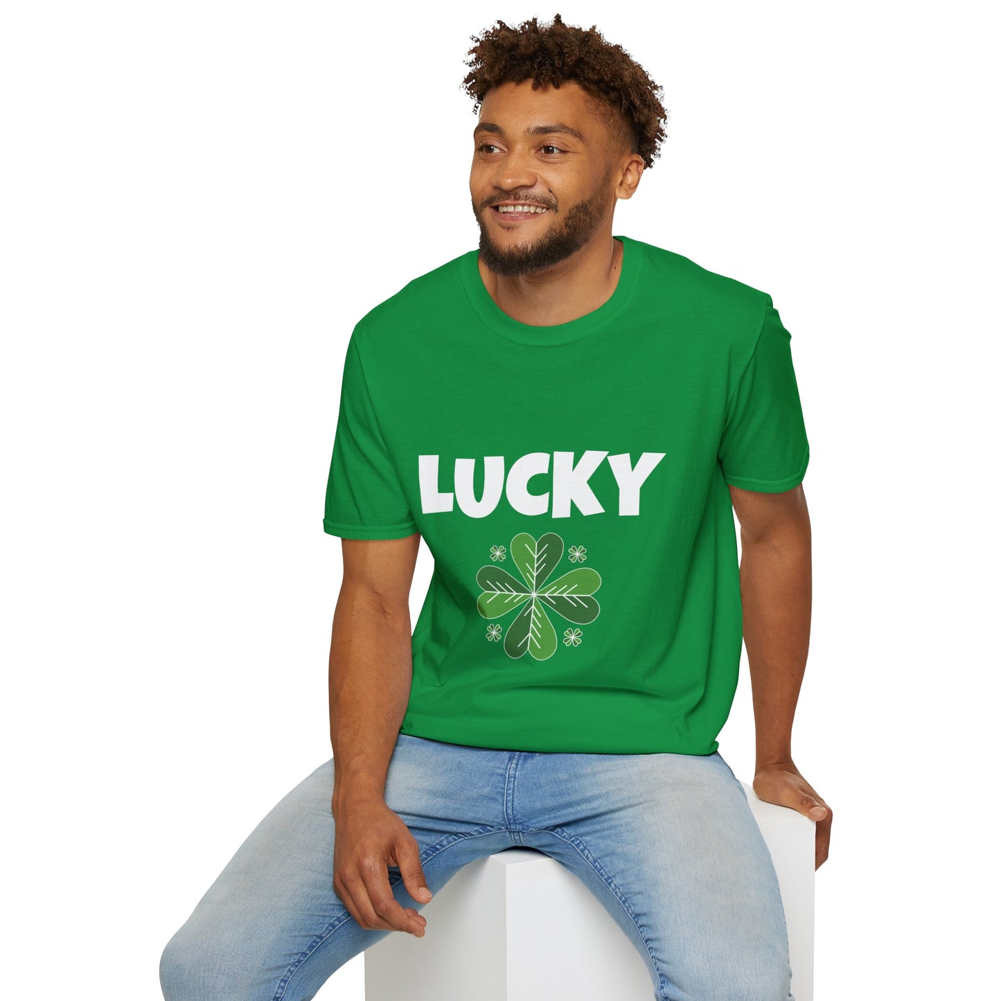 St. Patrick's Day Lucky Unisex Softstyle T-Shirt