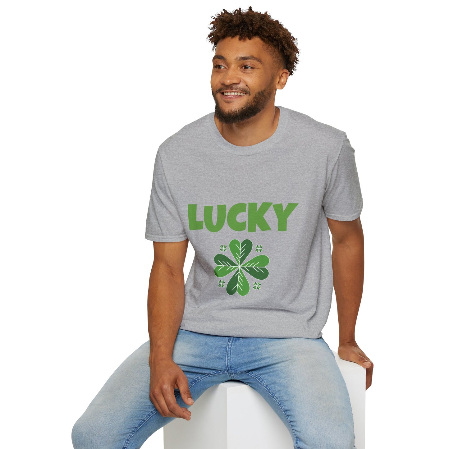 St. Patrick's Day Lucky Unisex Softstyle T-Shirt