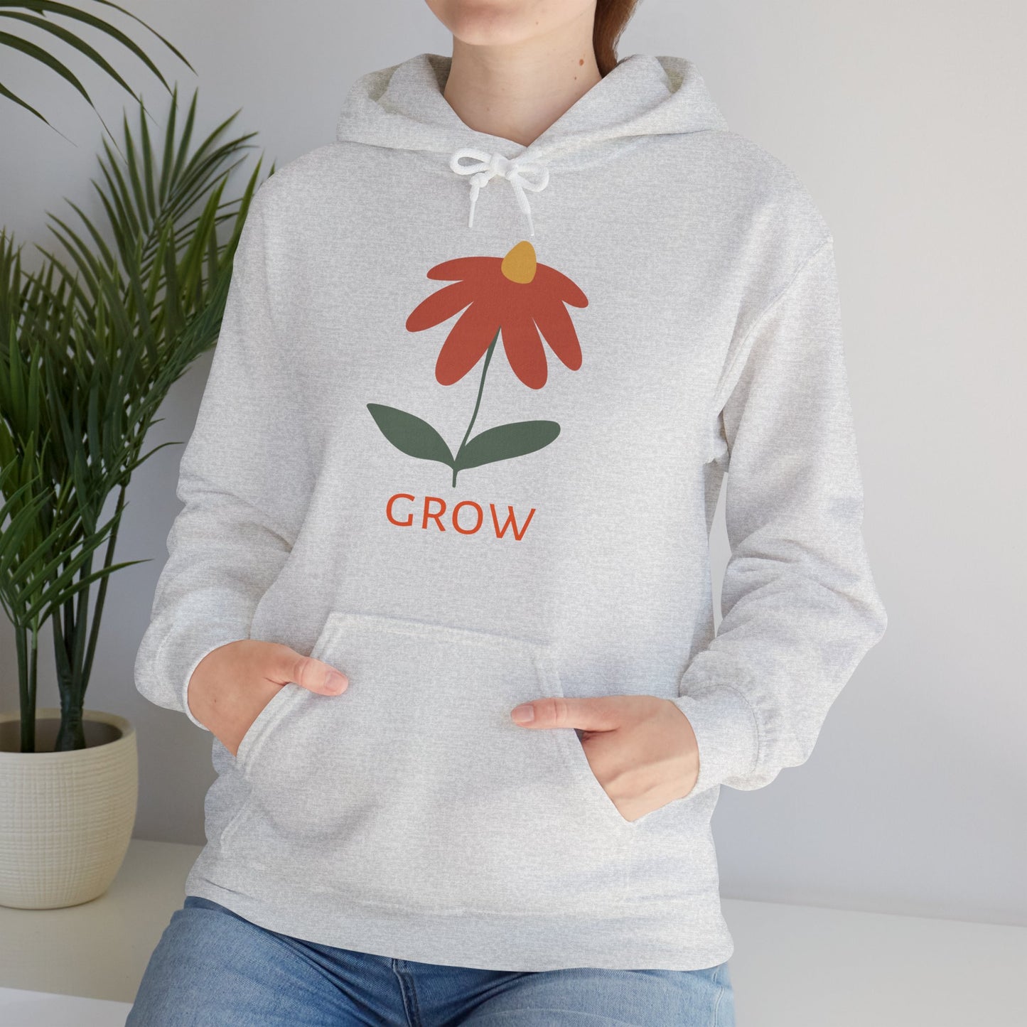 Flower Unisex Heavy Blend™ Hooded Sweatshirt