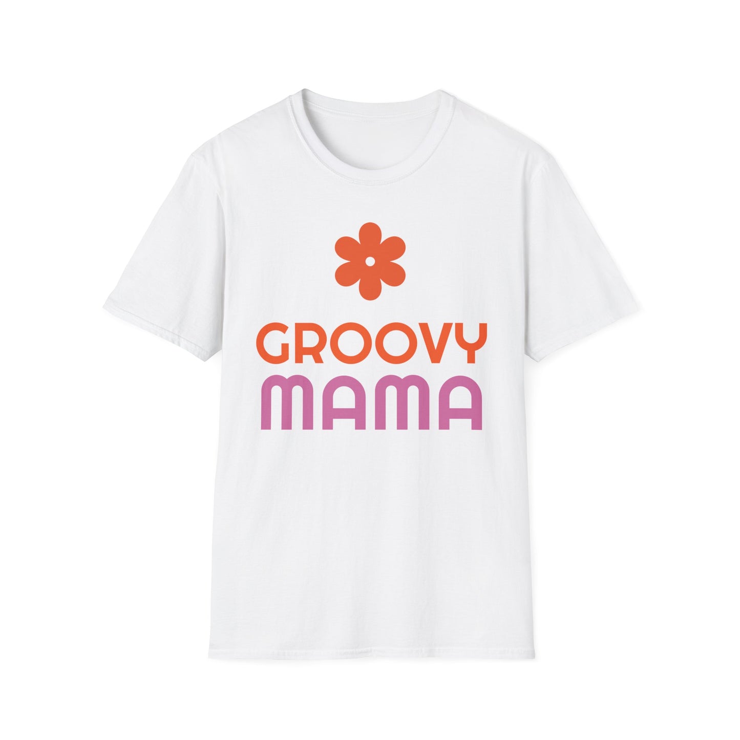 Groovy Mama Unisex Softstyle T-Shirt