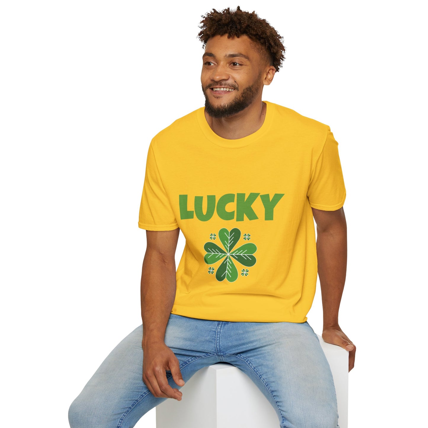 St. Patrick's Day Lucky Unisex Softstyle T-Shirt