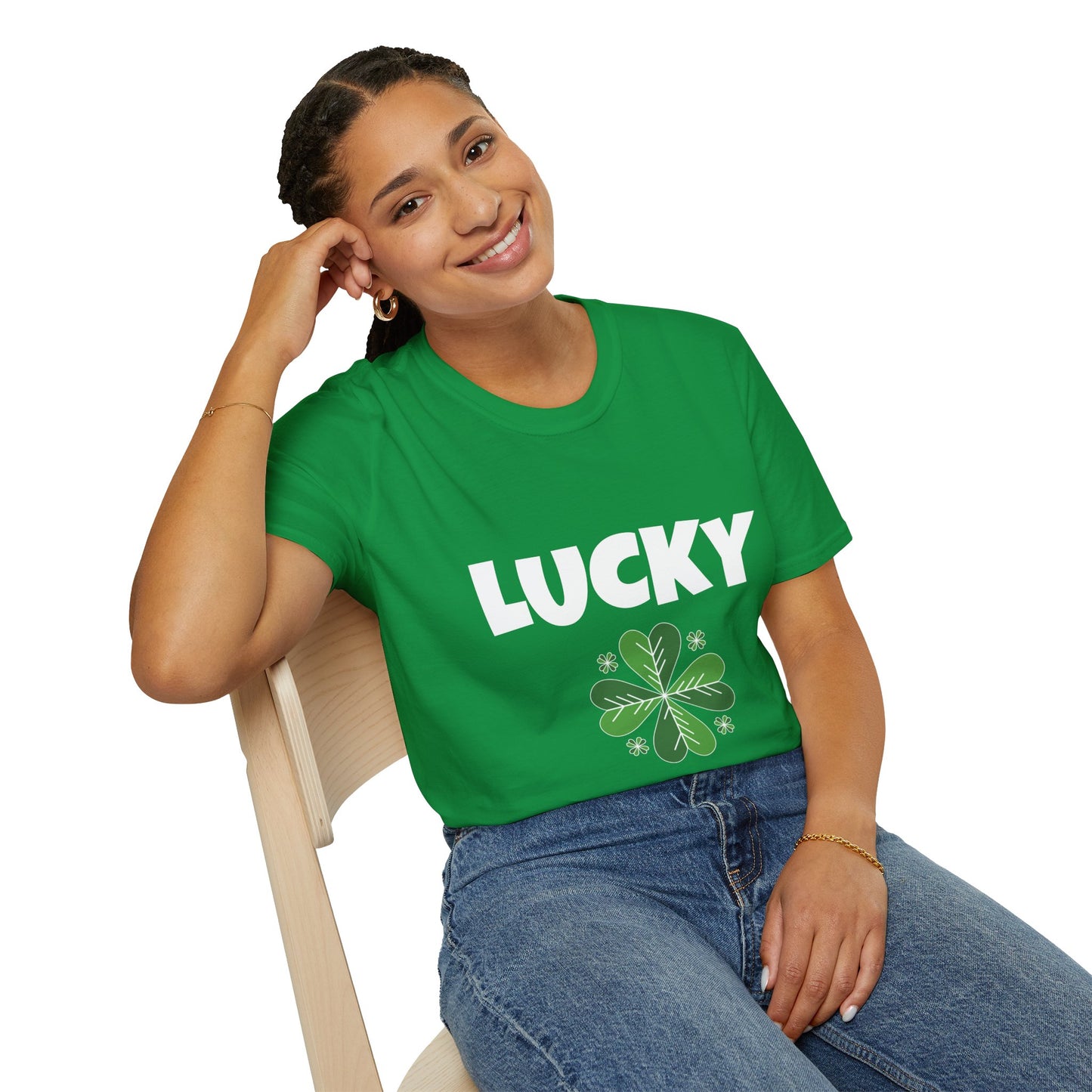 St. Patrick's Day Lucky Unisex Softstyle T-Shirt