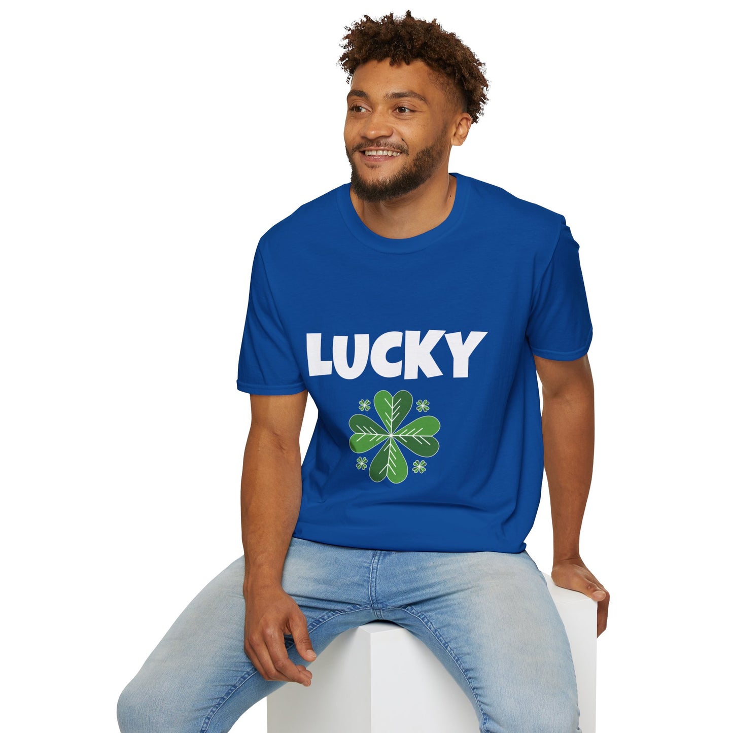 St. Patrick's Day Lucky Unisex Softstyle T-Shirt