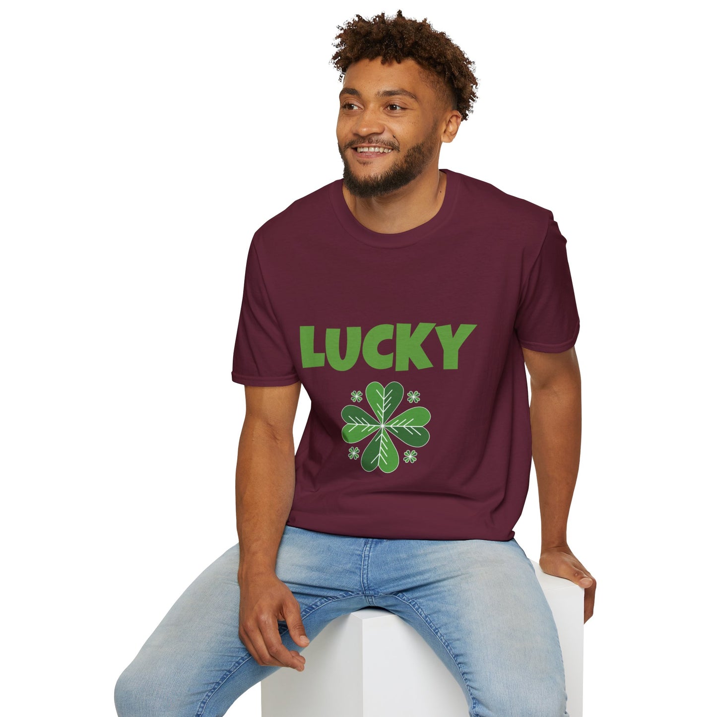 St. Patrick's Day Lucky Unisex Softstyle T-Shirt