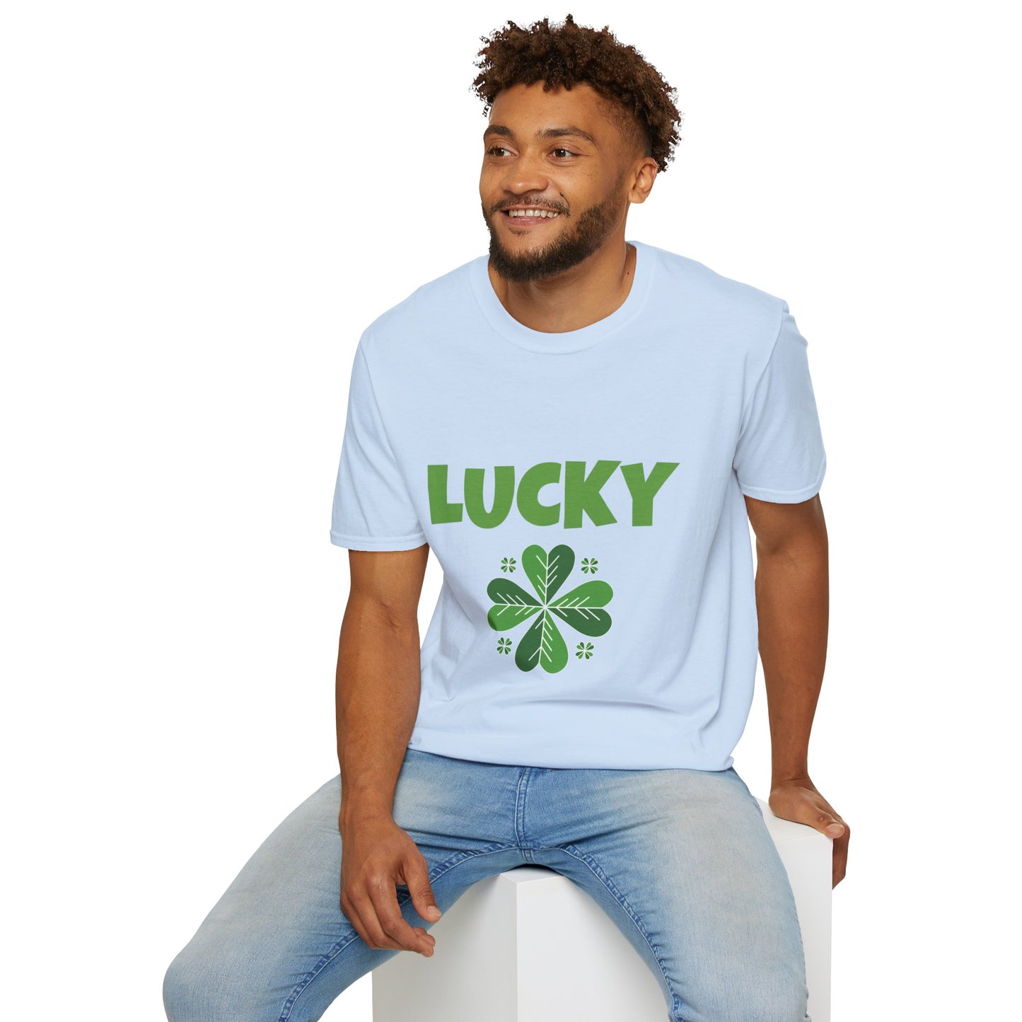 St. Patrick's Day Lucky Unisex Softstyle T-Shirt